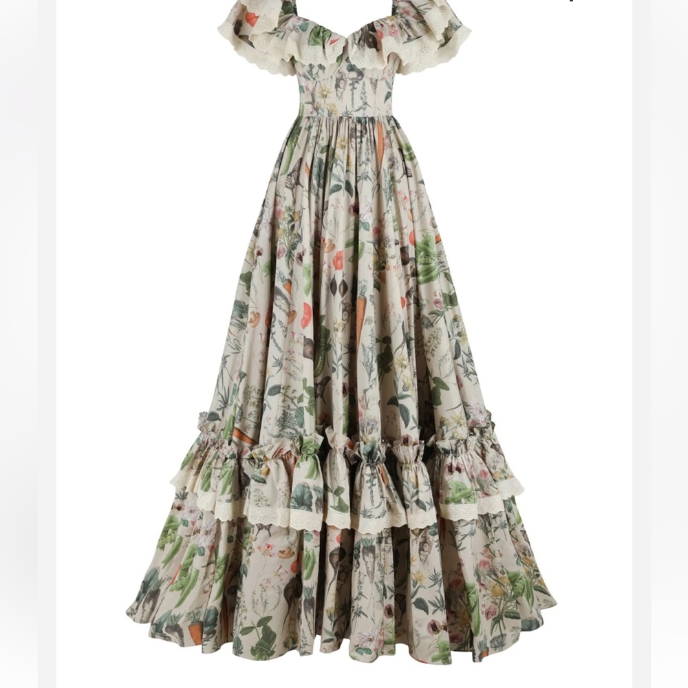 Selkie Garden Botanics Swan Ritz gown - Picture 4 of 5